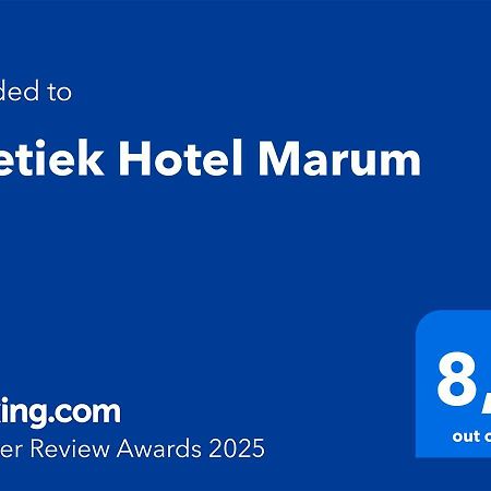 Boetiek Hotel Marum Esterno foto